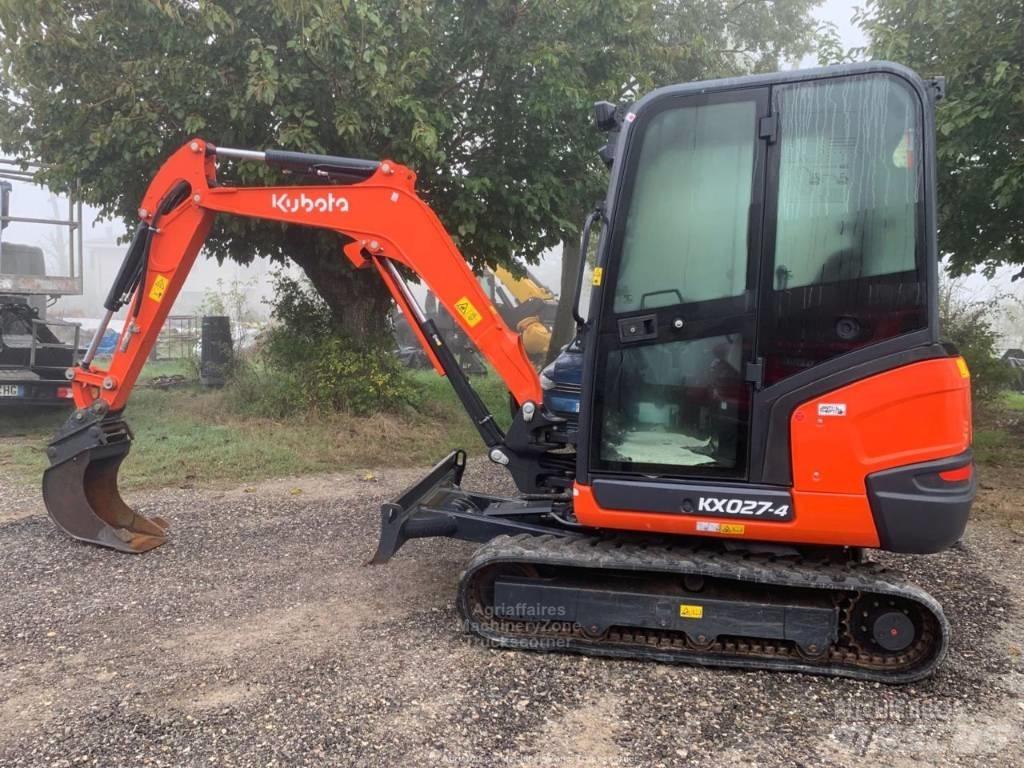 Kubota KX 027 Мини екскаватори < 7 т