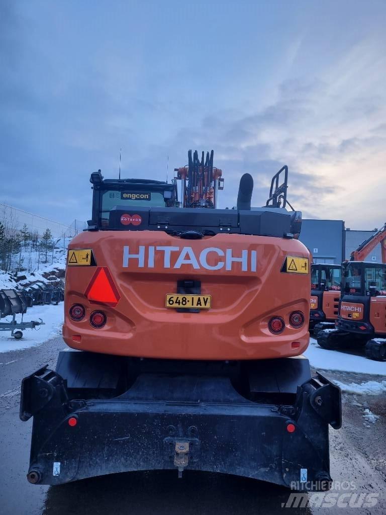 Hitachi ZX155W-7 2P Колесни екскаватори