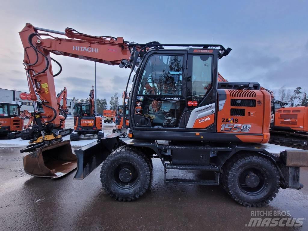Hitachi ZX155W-7 2P Колесни екскаватори