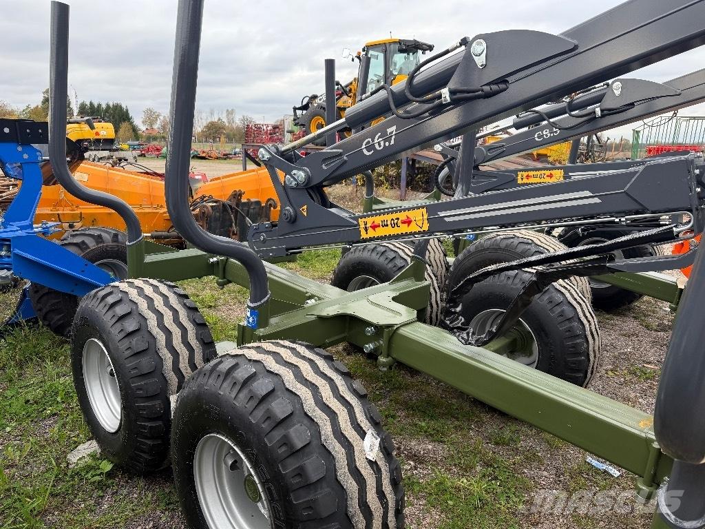 Farma T9 DS 6,7 kran Горски ремаркета
