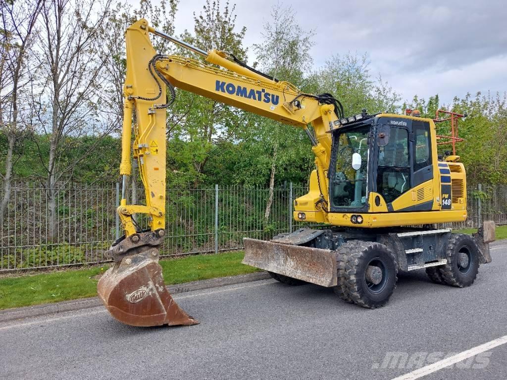 Komatsu PW148-11 Колесни екскаватори
