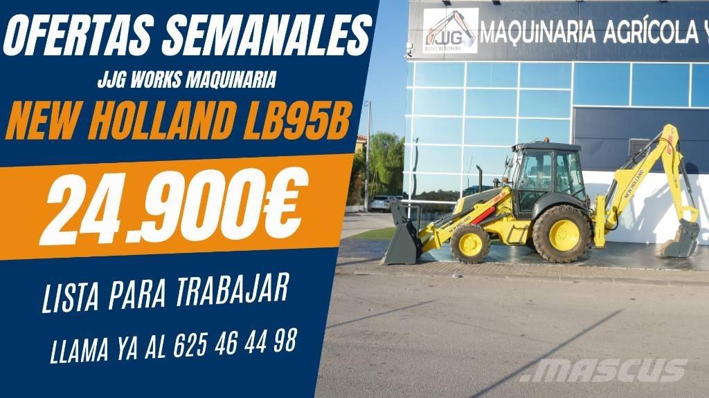 New Holland LB 95 B Товарач със заден ексватор