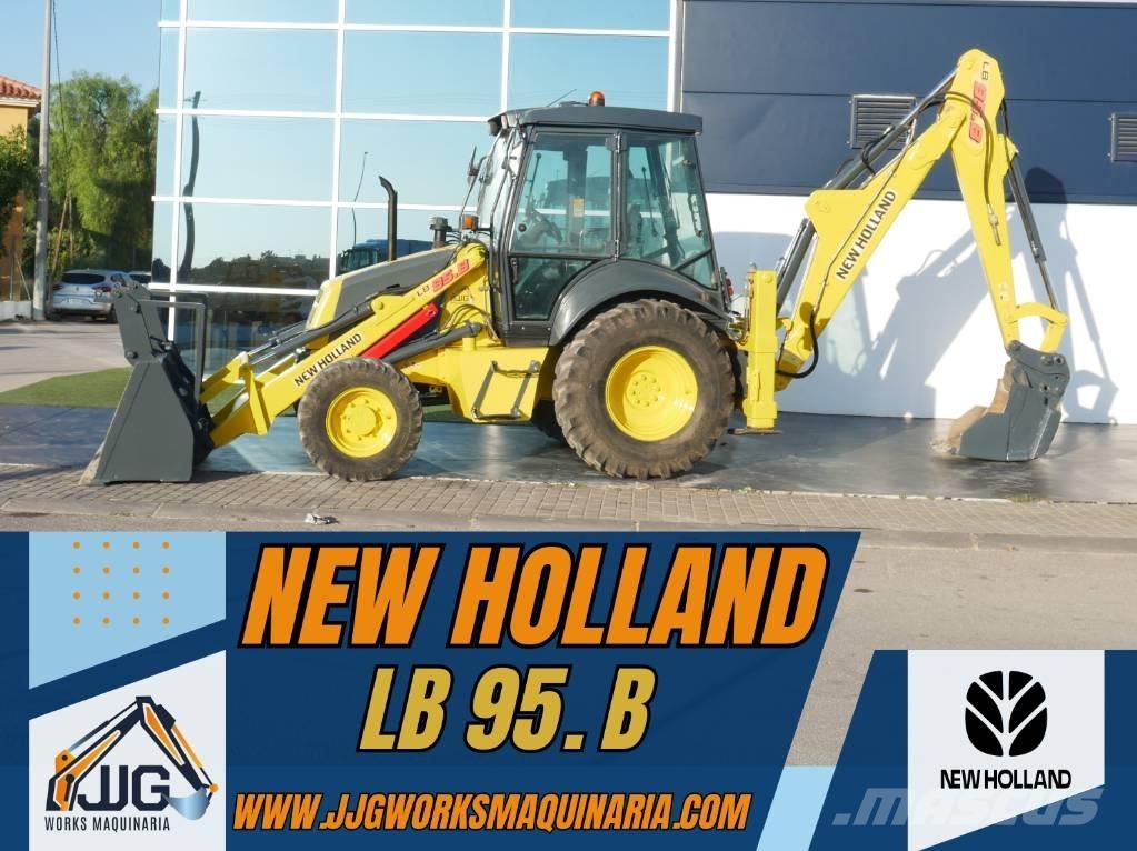 New Holland LB 95 B Товарач със заден ексватор