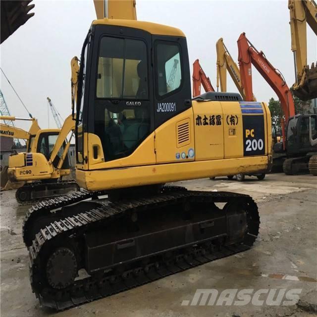 Komatsu pc200-7 Верижен екскаватор