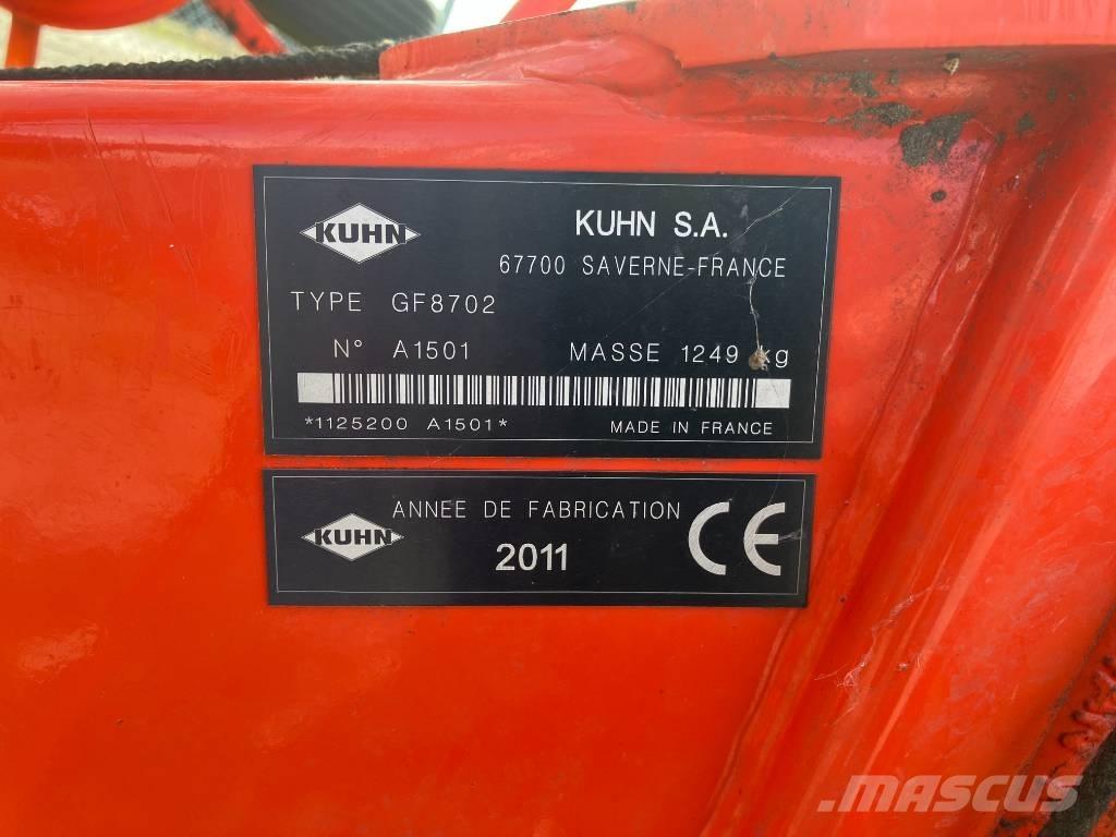 Kuhn GF 8702 Гребла и сенообръщачки