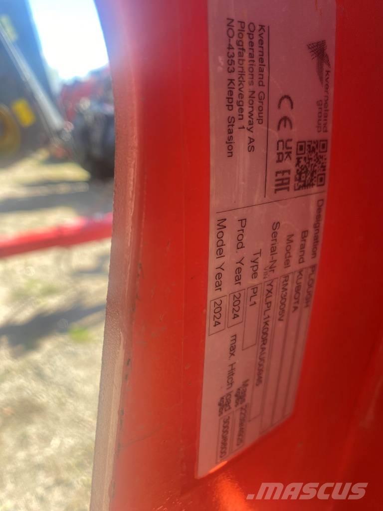 Kubota RM 300 SV Реверсивни плугове