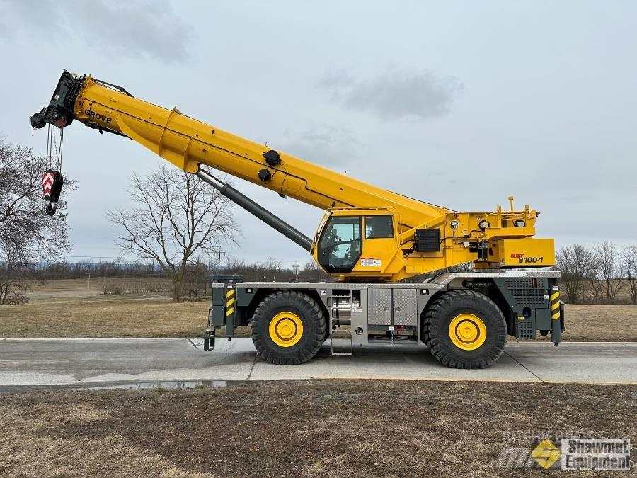 Grove GRT 8100 Кранове за тежък терен