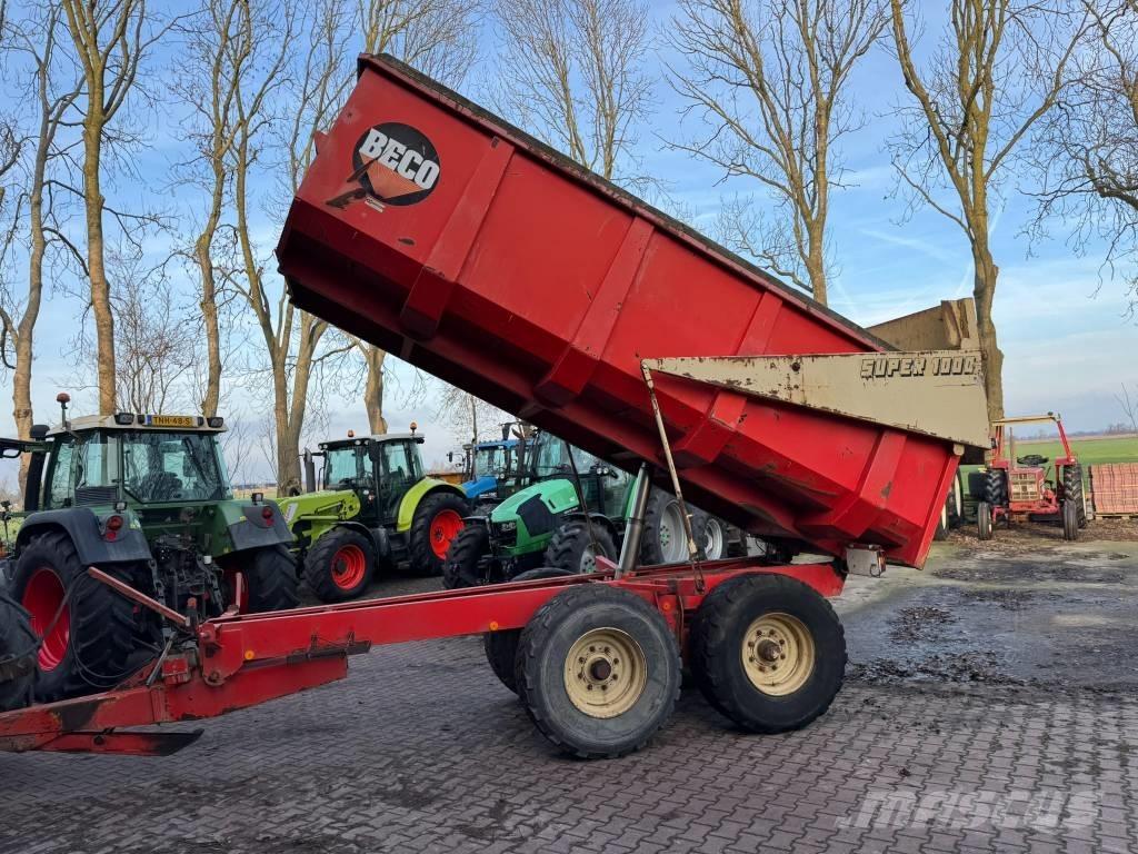 Beco Super 1000 Ремаркета самосвални