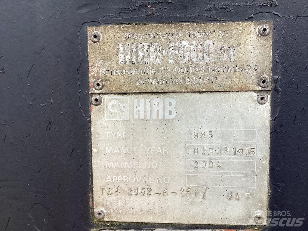 Hiab perävaunu Други ремаркета
