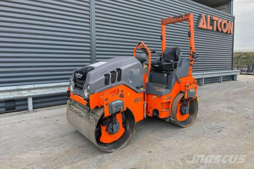 Hamm HD 12 VV Двойни барабанни ролки

