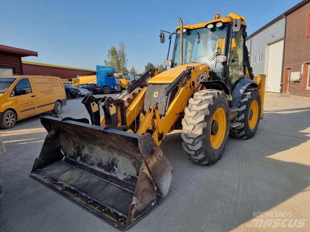 JCB 4 CX Товарач със заден ексватор