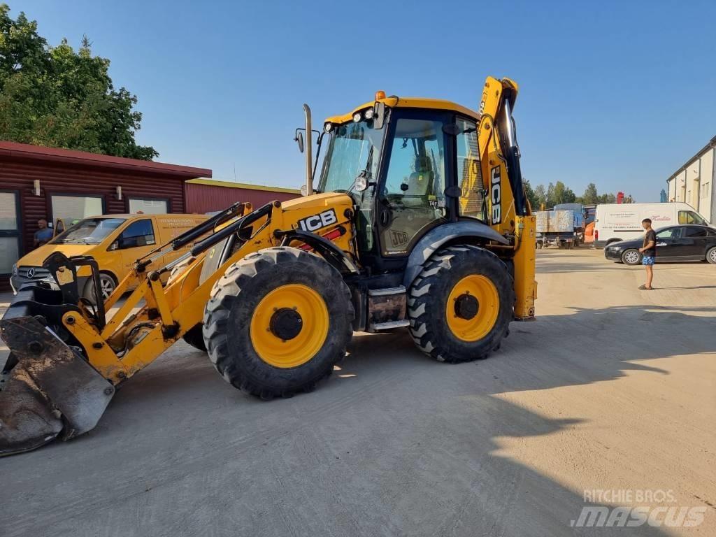 JCB 4 CX Товарач със заден ексватор