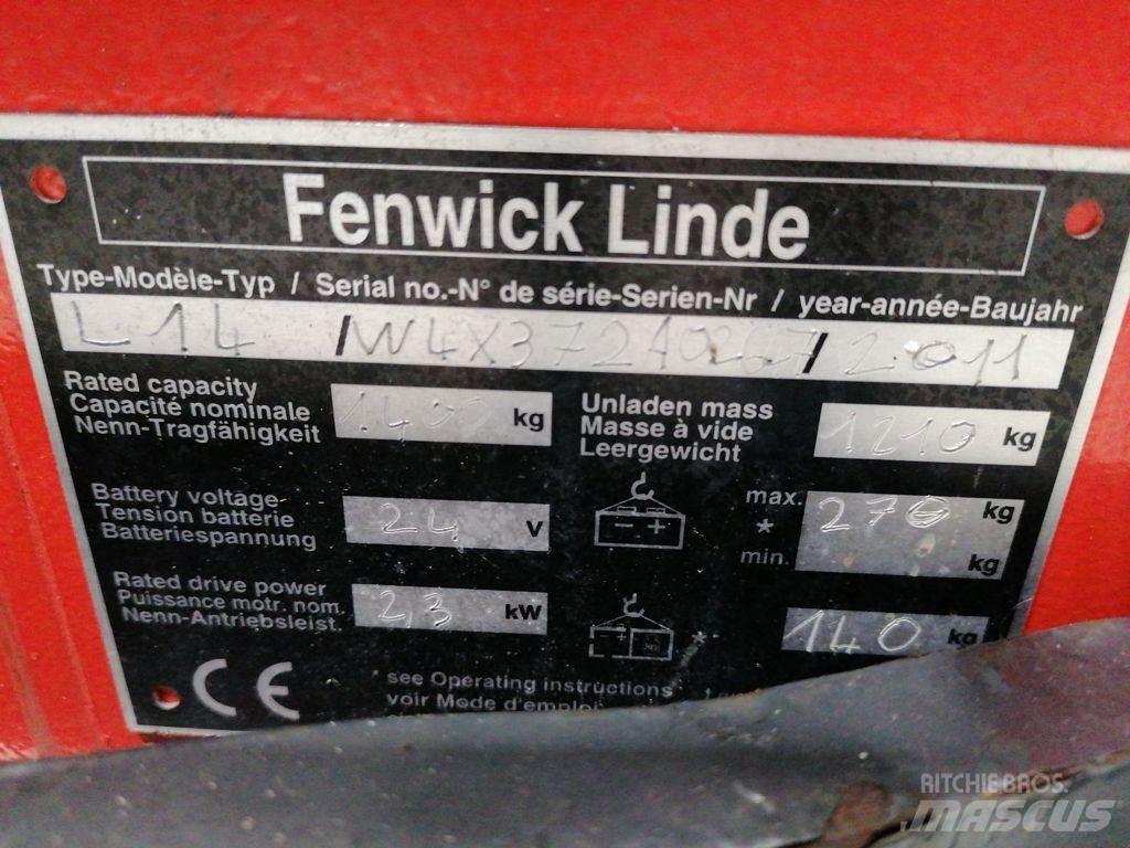 Linde L14 Колички високоповдигачи с теглич