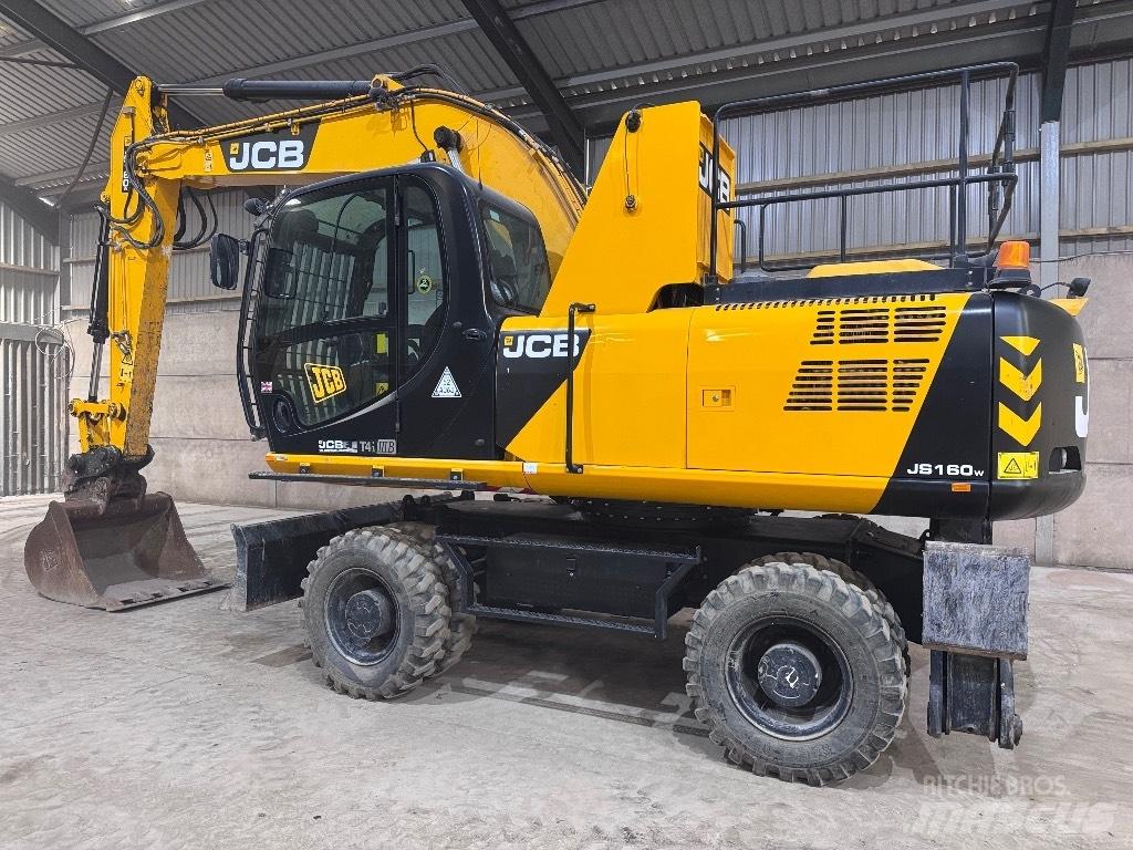 JCB JS 160 W Оператори на отпадъци/индустрия
