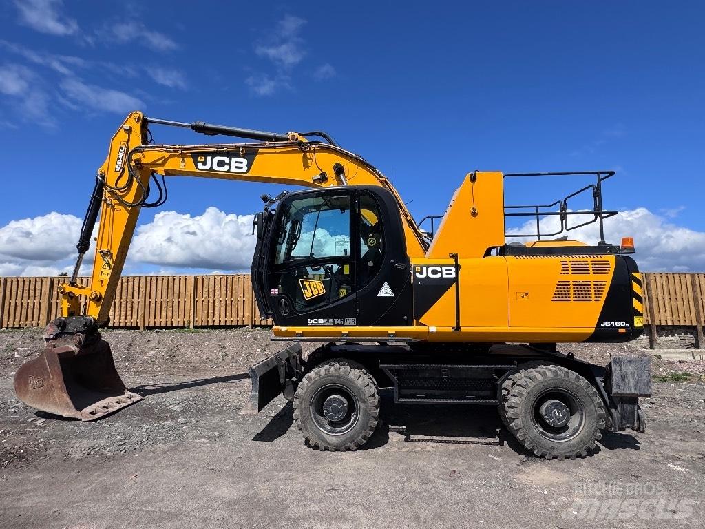 JCB JS 160 W Оператори на отпадъци/индустрия
