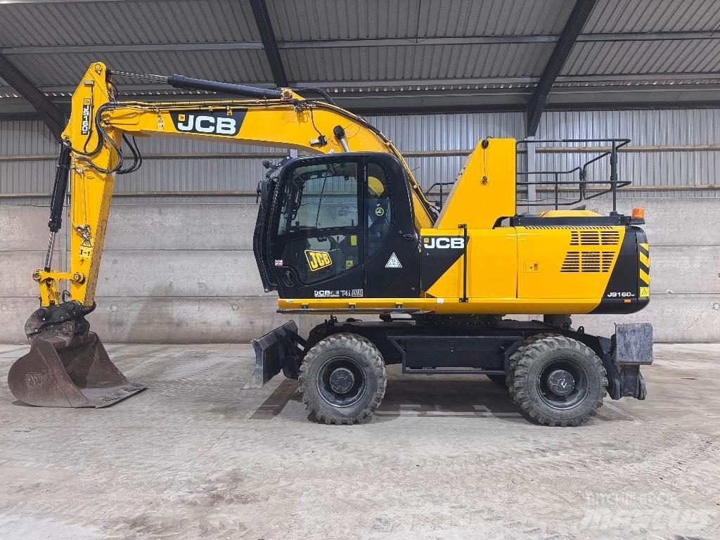 JCB JS 160 W Оператори на отпадъци/индустрия
