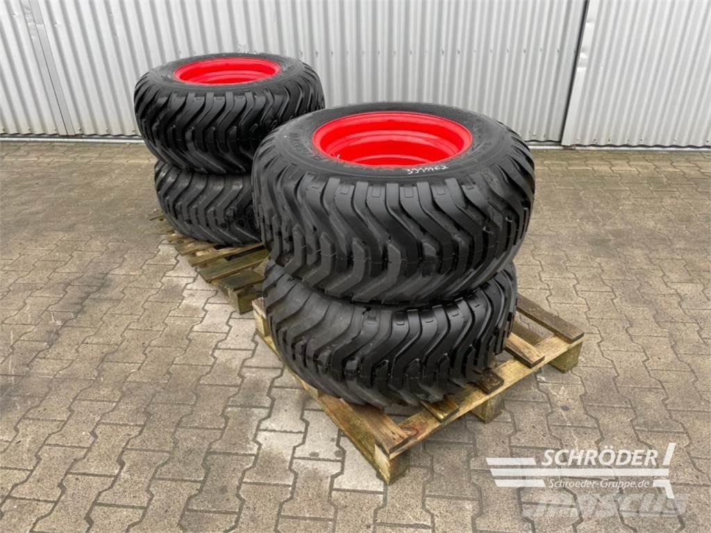  2X 380/55-17 Dual wheels /Doppelräder