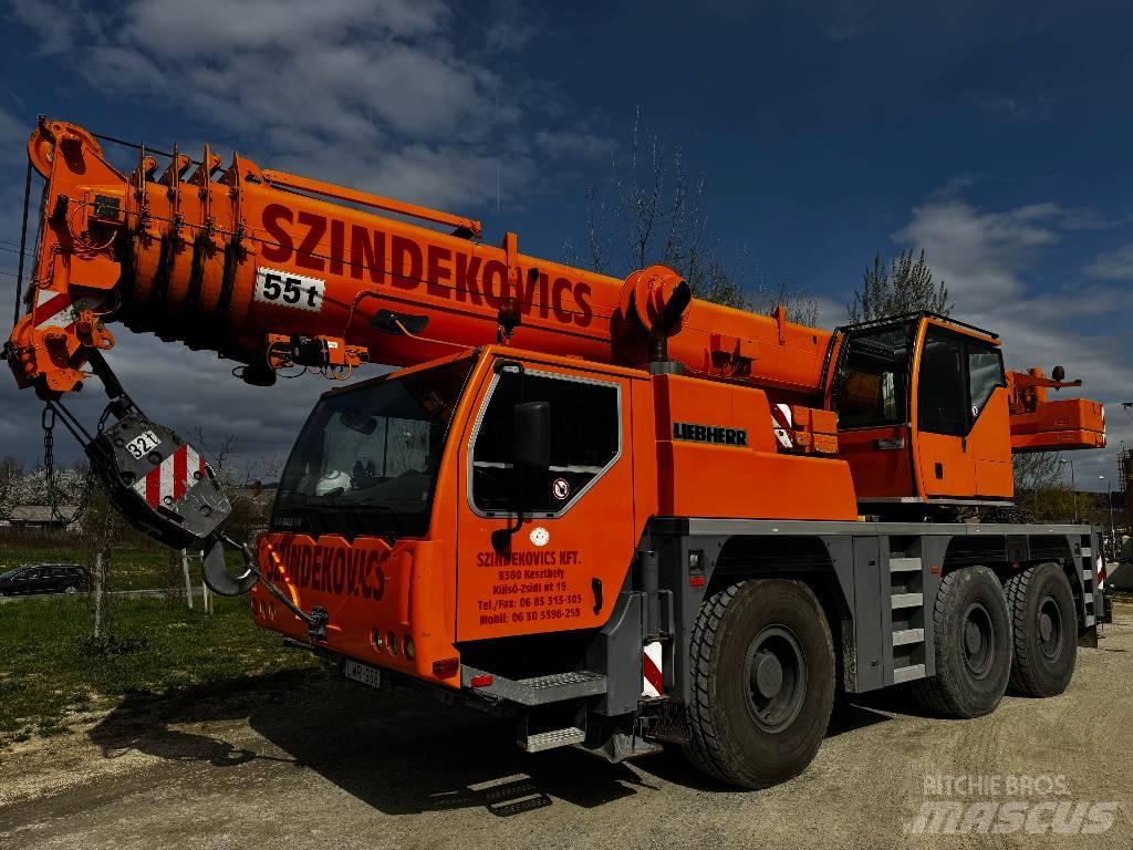 Liebherr LTM 1055-1 Всъдеходни кранове