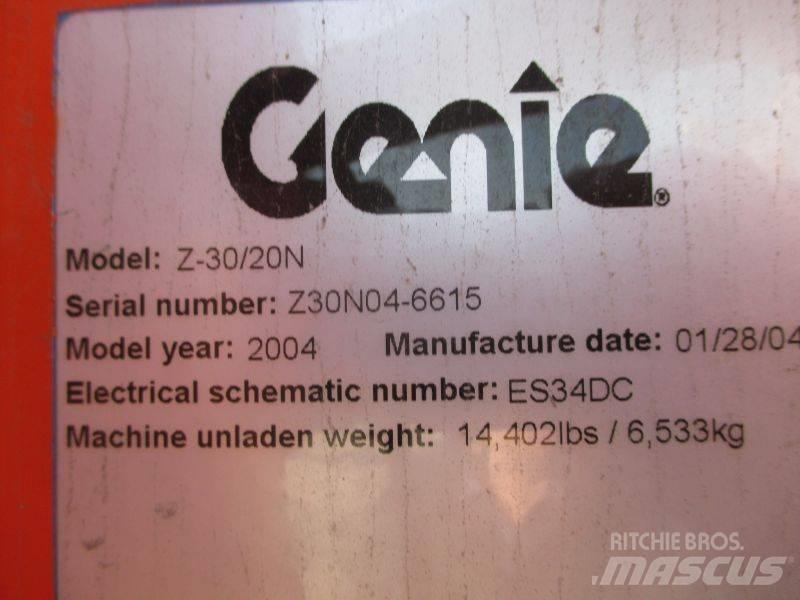 Genie Z 30/20 N Съчленени стрелови подемници