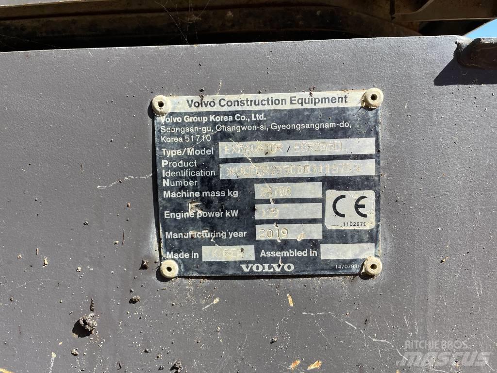 Volvo ECR 235 Верижен екскаватор