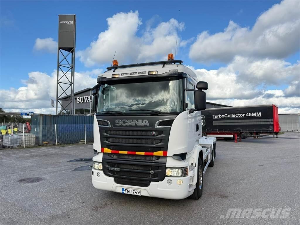 Scania R 520 6X2 Камиони с кран с кука