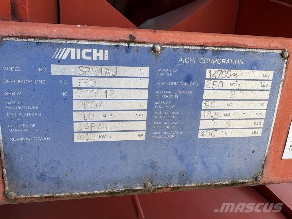 Aichi Sp21aj Телескопични повдигачи
