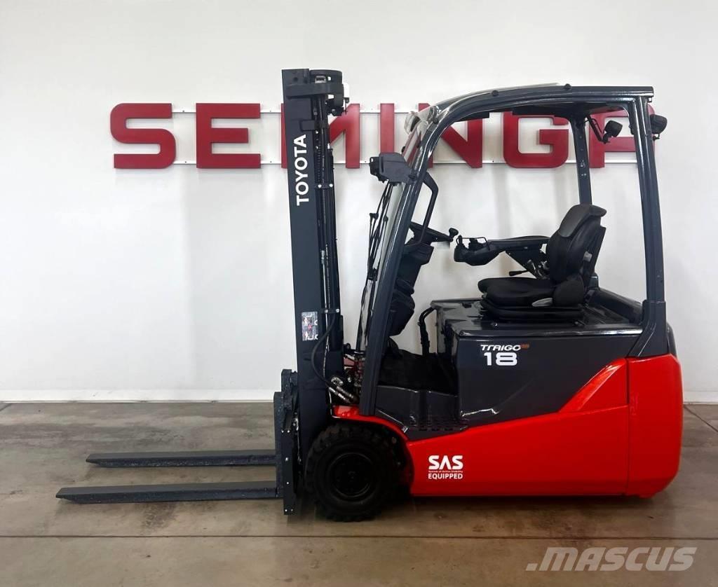 Toyota 10941 8FBE18T Електрически вилични кари-повдигачи