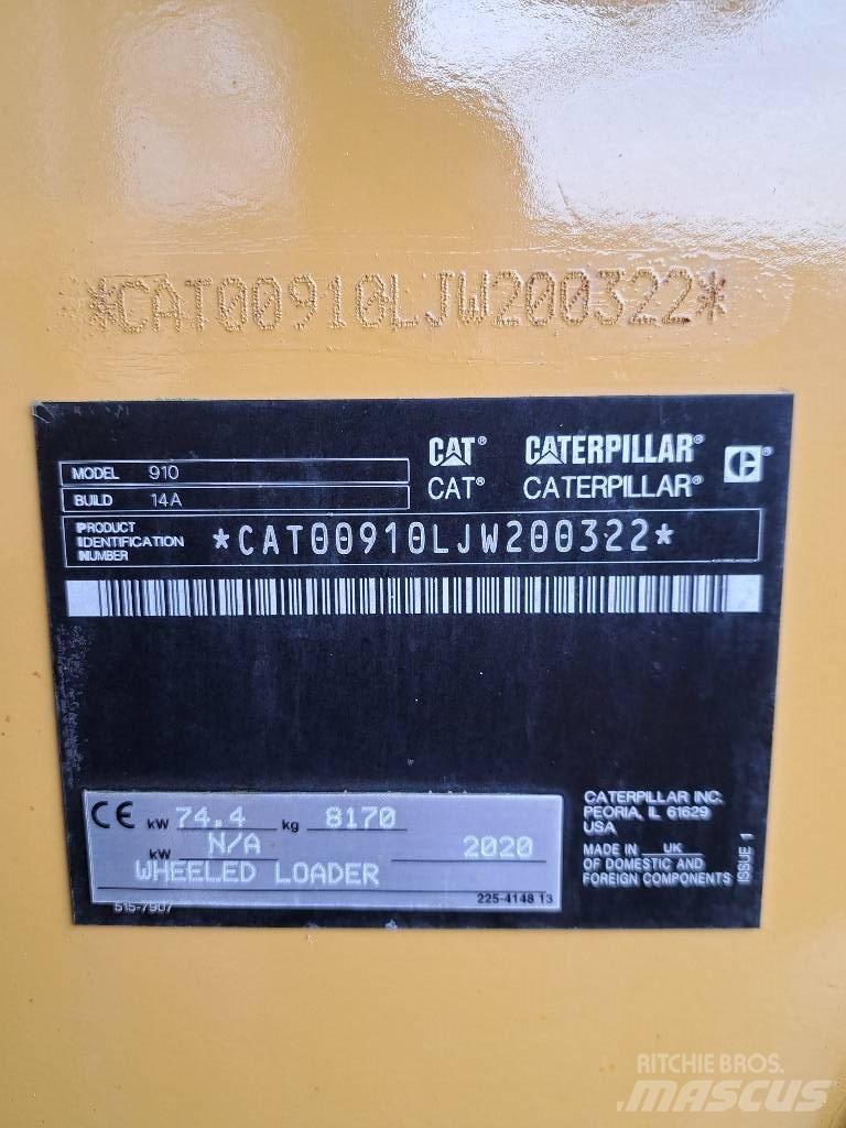 CAT 910 Колесни товарачи