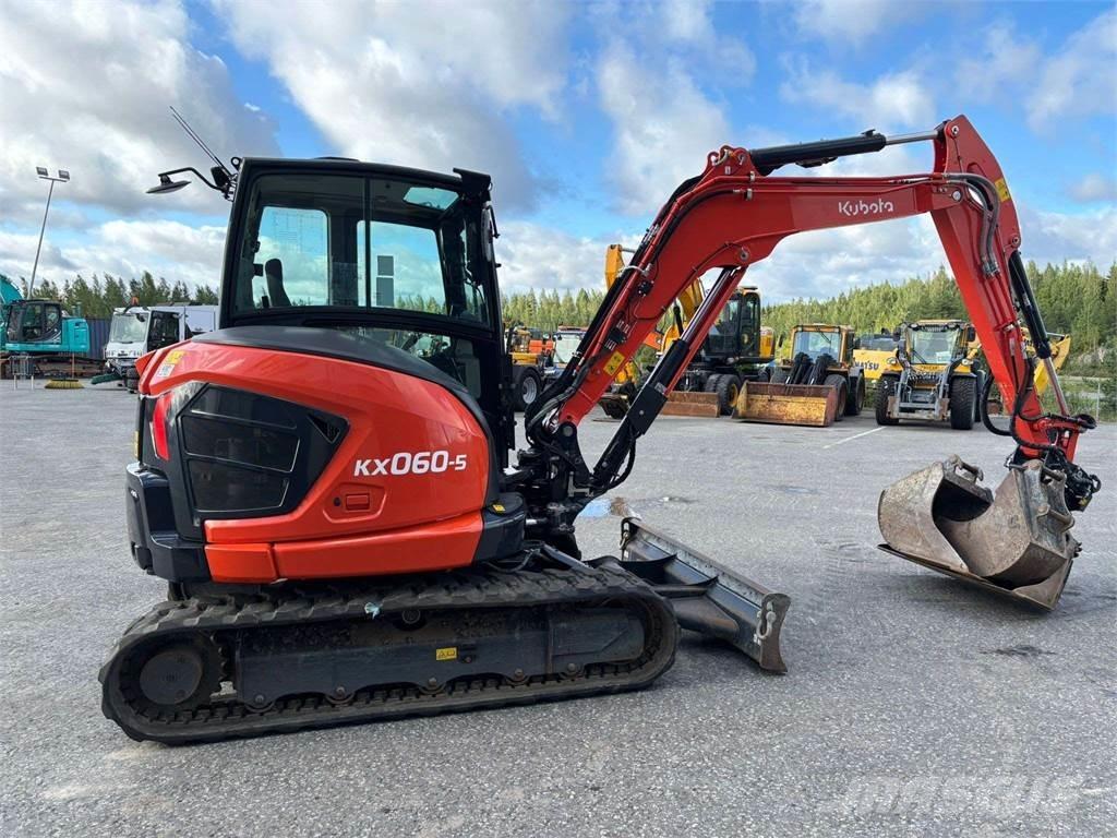 Kubota KX060-5 Мини екскаватори < 7 т