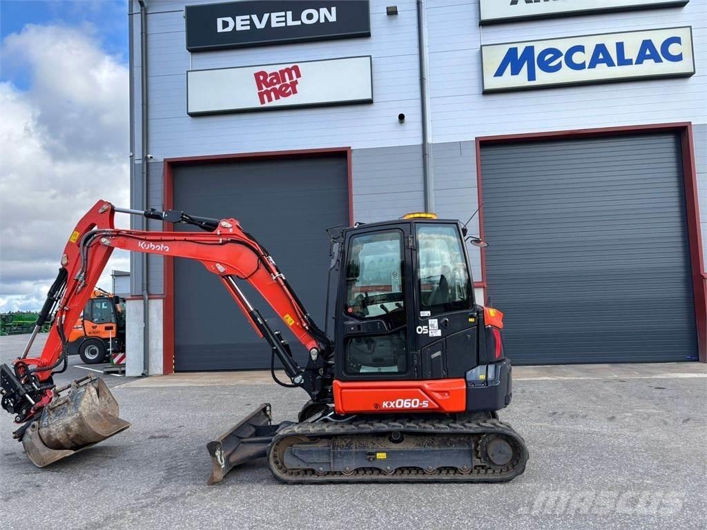 Kubota KX060-5 Мини екскаватори < 7 т