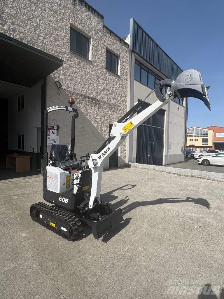 Bobcat E 08 Мини екскаватори < 7 т