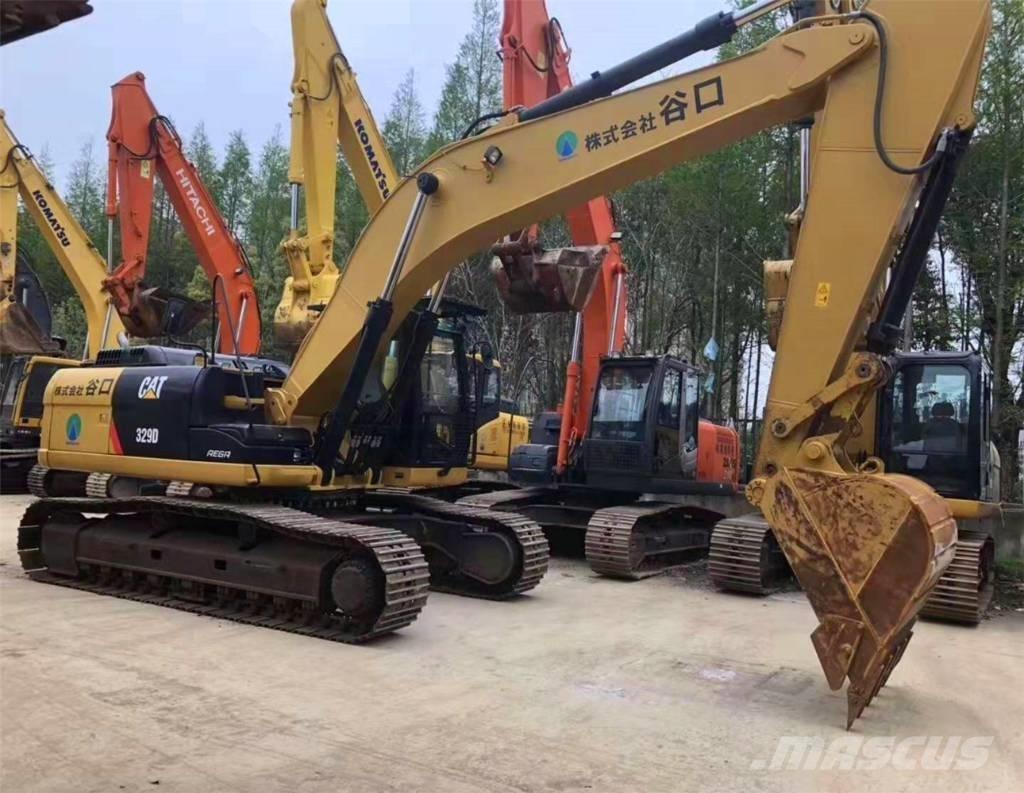 CAT 329D Верижен екскаватор