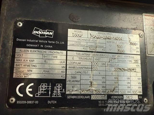 Doosan FD30 Дизелови камиони