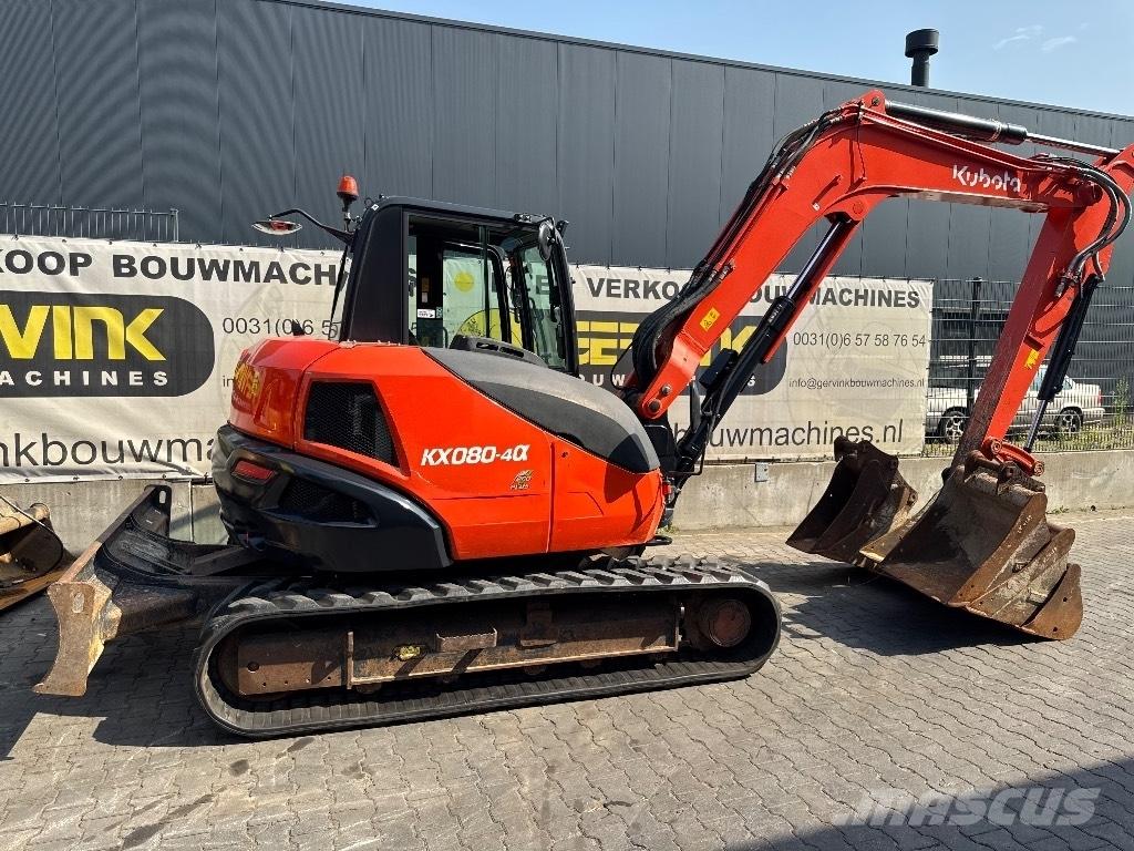 Kubota KX 80-4 Средни екскаватори 7т - 12т