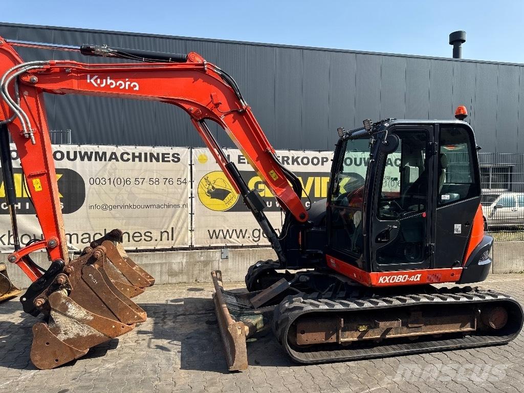 Kubota KX 80-4 Средни екскаватори 7т - 12т