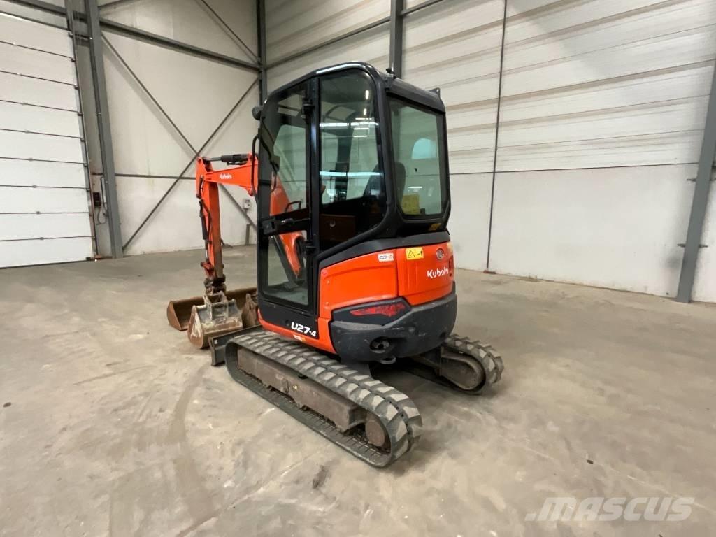 Kubota U 27-4 Мини екскаватори < 7 т