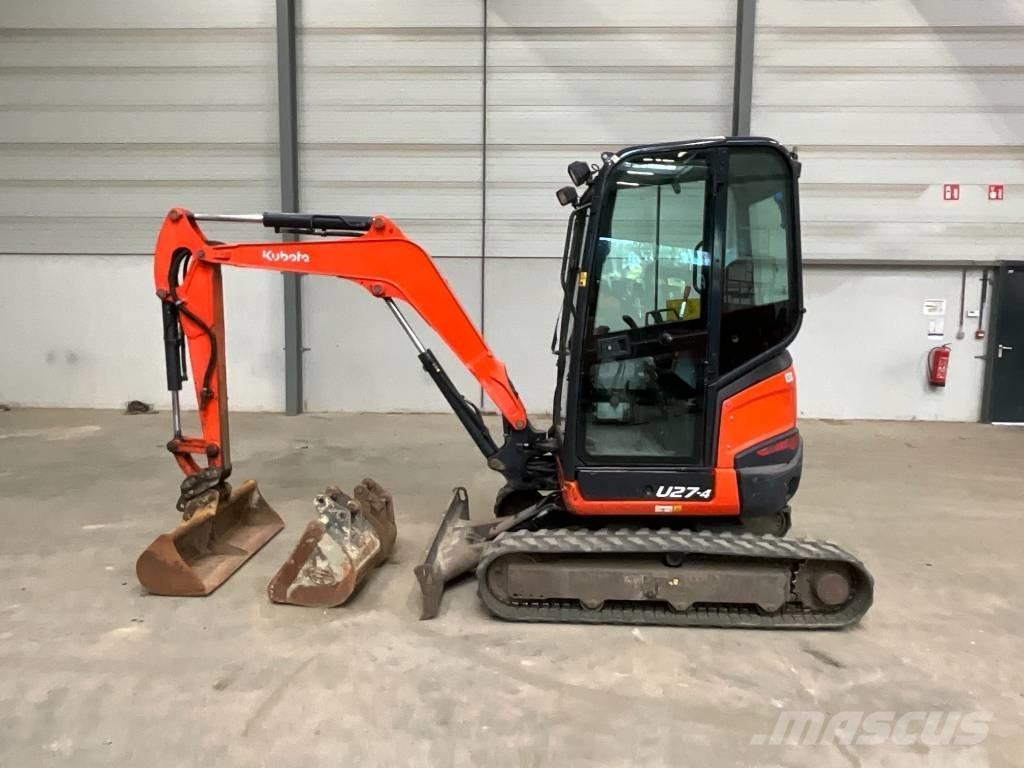 Kubota U 27-4 Мини екскаватори < 7 т