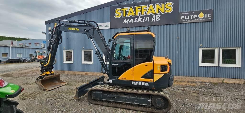 Hyundai HX 85 A Средни екскаватори 7т - 12т