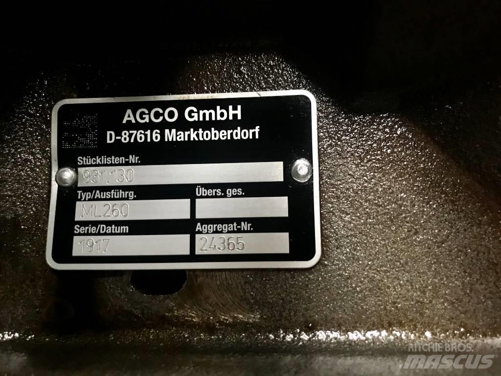 Fendt 828 Vario Шаси
