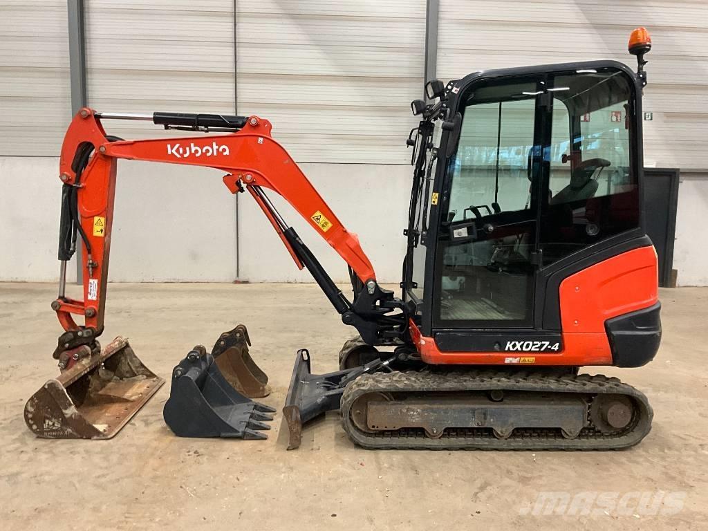 Kubota KX 027-4 Мини екскаватори < 7 т