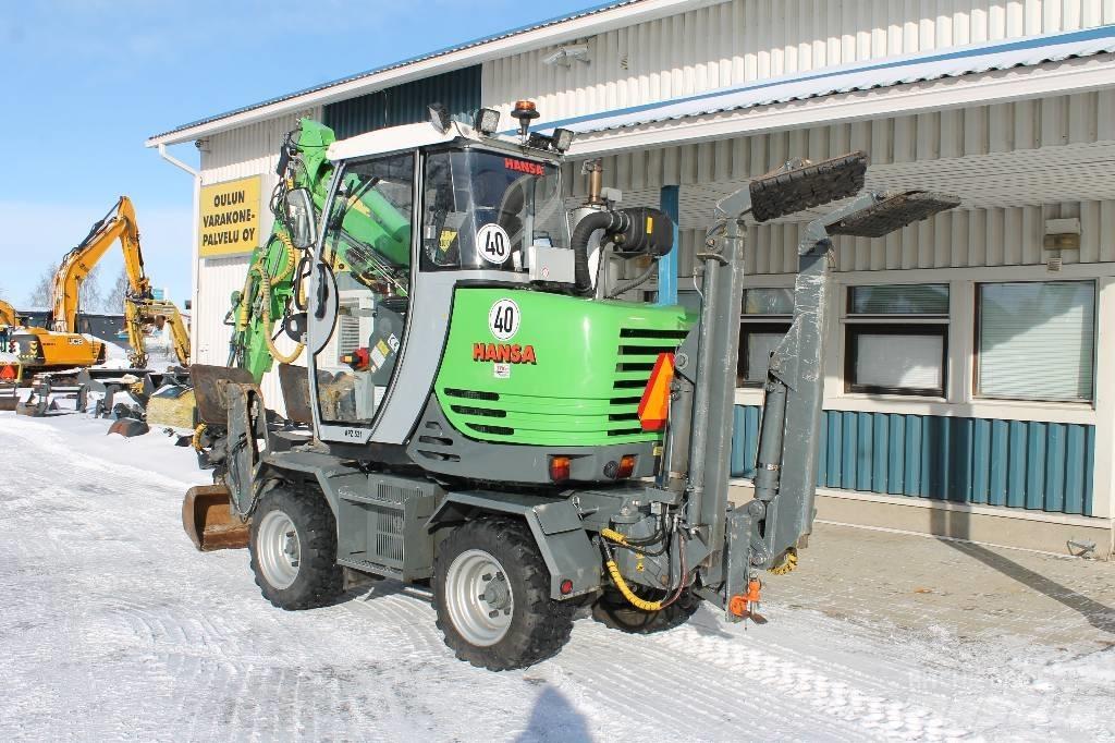 Hansa APZ 531 Колесни екскаватори