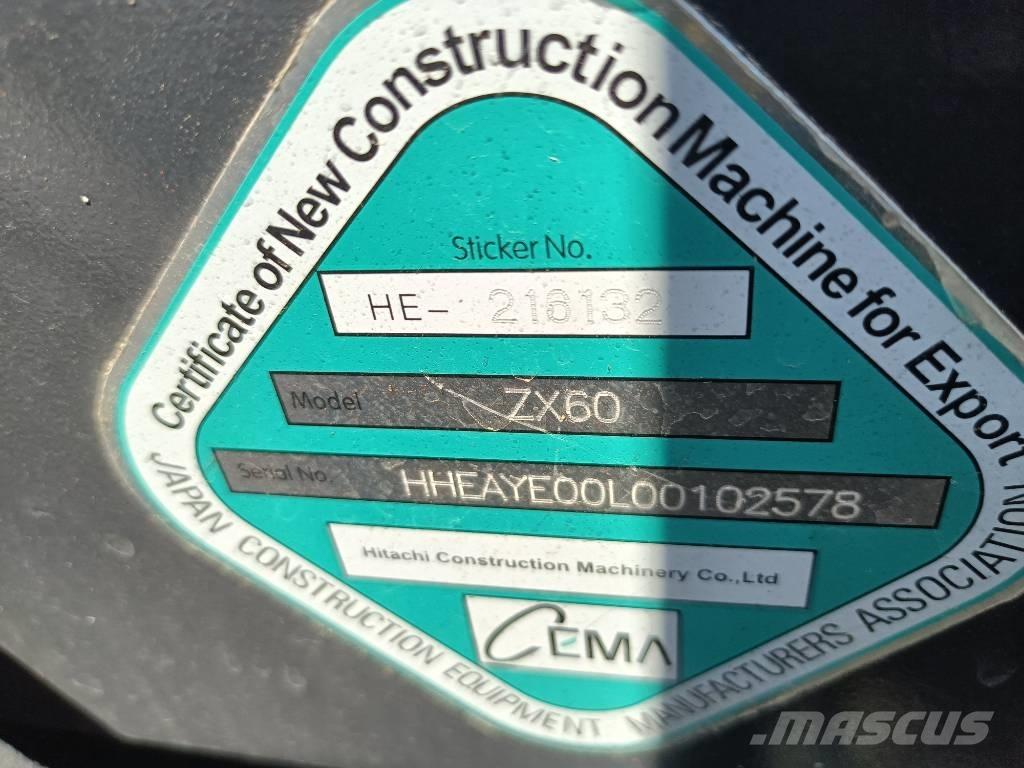 Hitachi 60 Верижен екскаватор