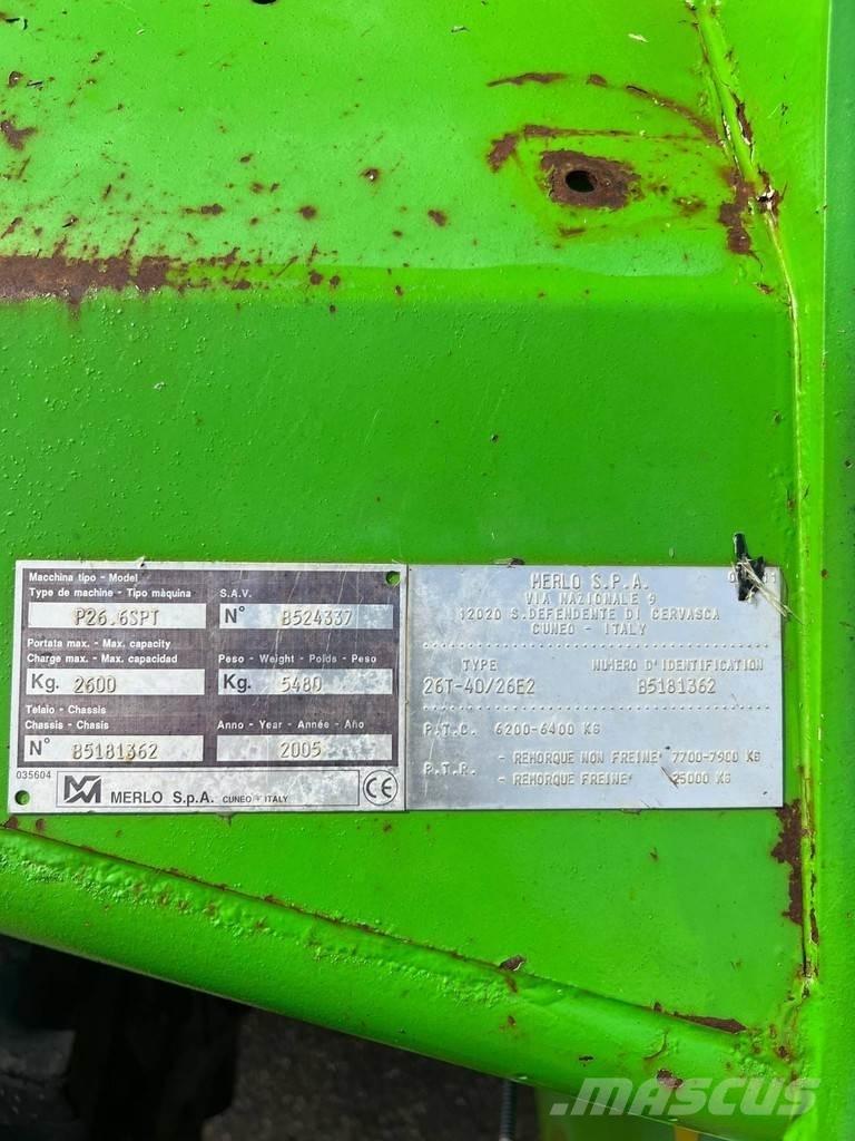 Merlo P26.6 SPT Телескопични товарачи