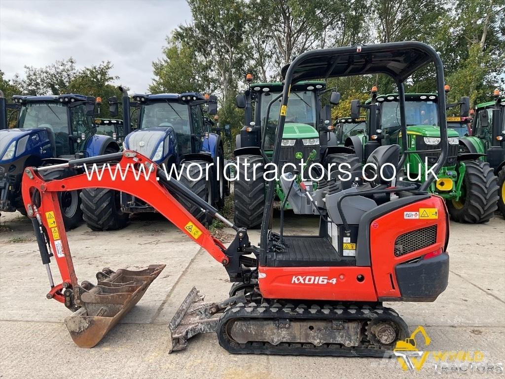 Kubota KX 016-4 Мини екскаватори < 7 т