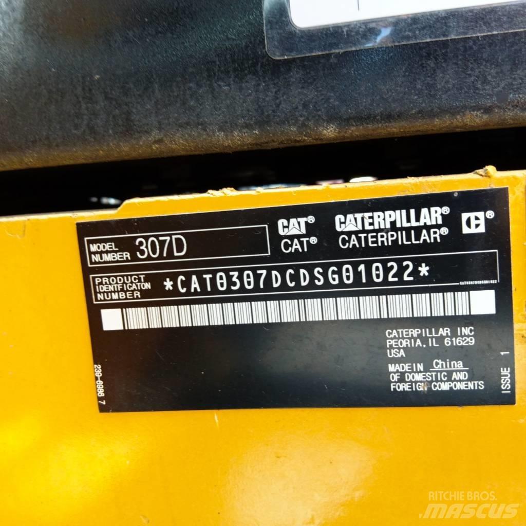 CAT 307D Верижен екскаватор
