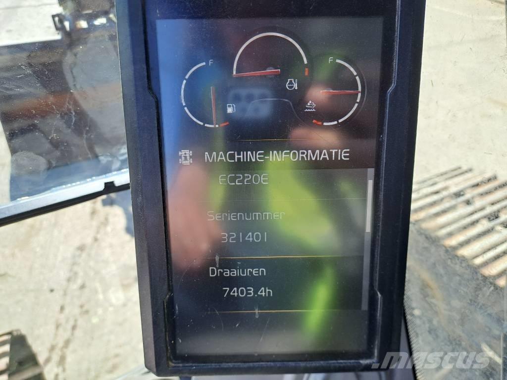 Volvo EC 220 EL Верижен екскаватор