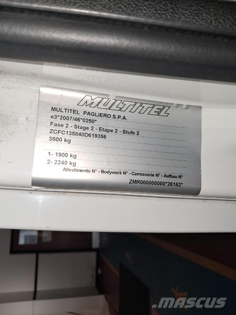 Multitel HX200 Моторизирани платформи с талига