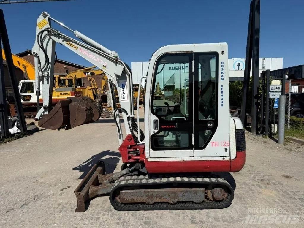 Takeuchi TB125 Мини екскаватори < 7 т