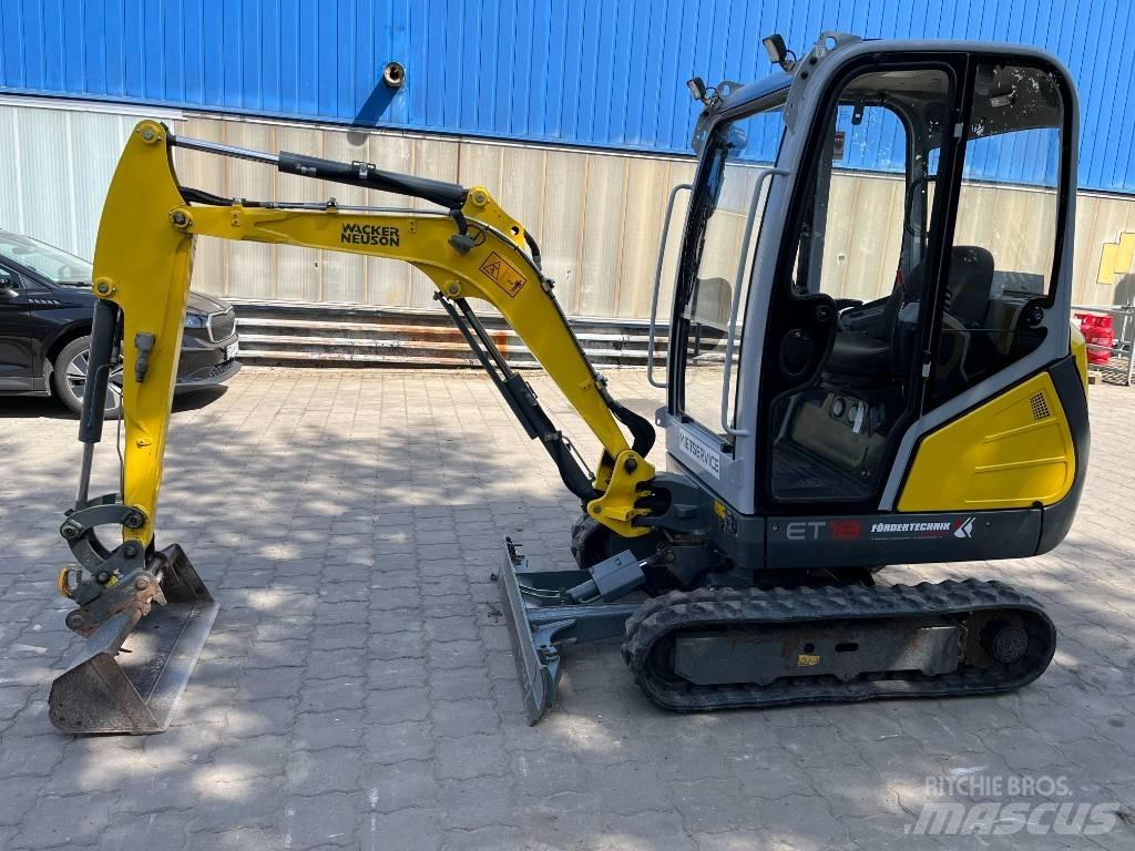 Wacker Neuson ET 18 Мини екскаватори < 7 т