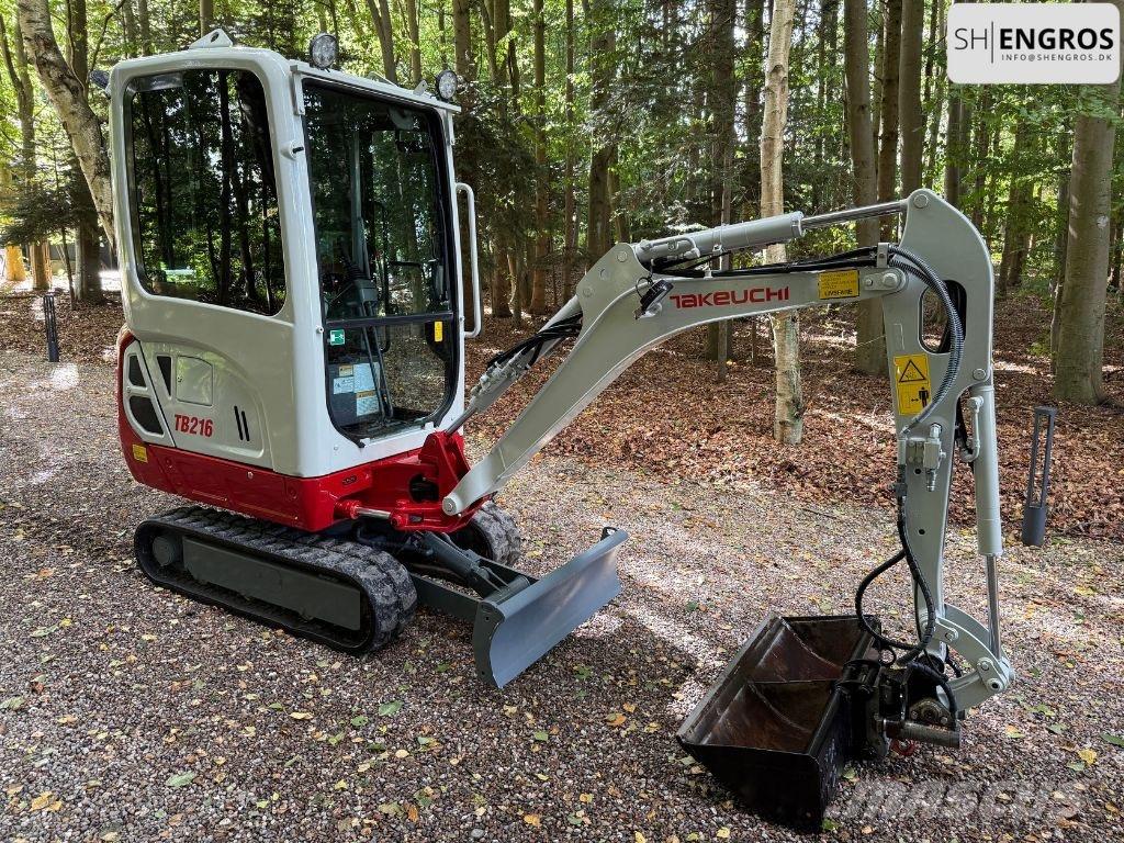 Takeuchi TB 216 Мини екскаватори < 7 т